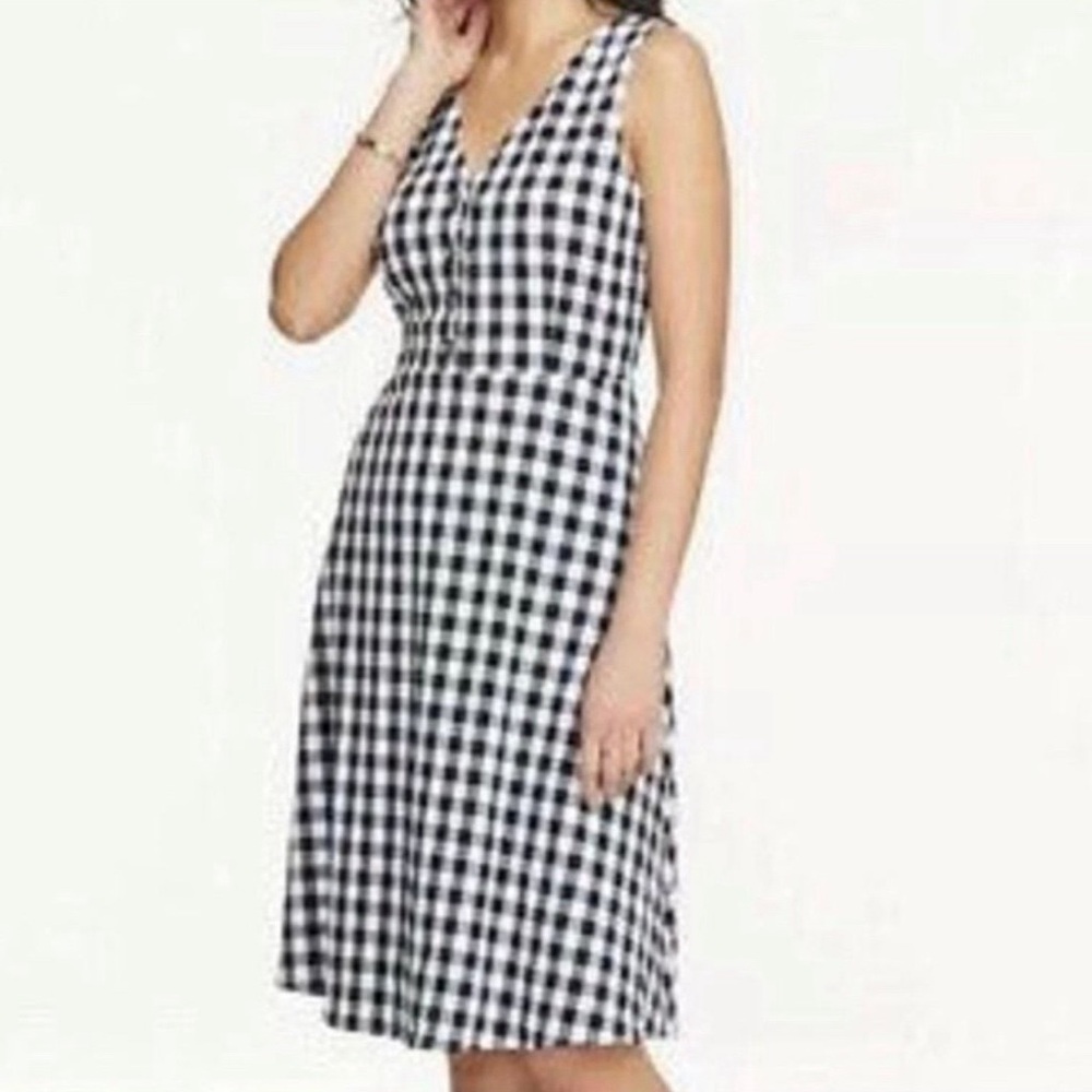 Ann Taylor Plaid Dress